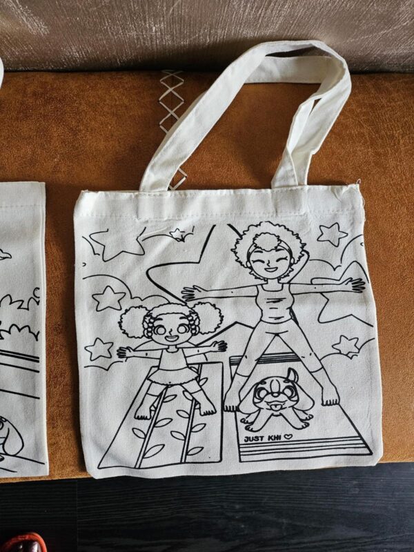 Color and Carry ME" Tote Bag
