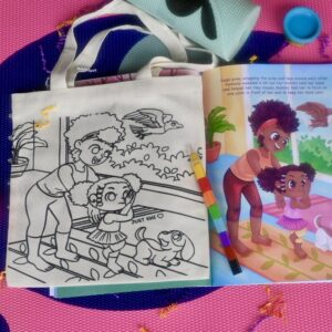 Color & Carry Creative Kids Tote Bag