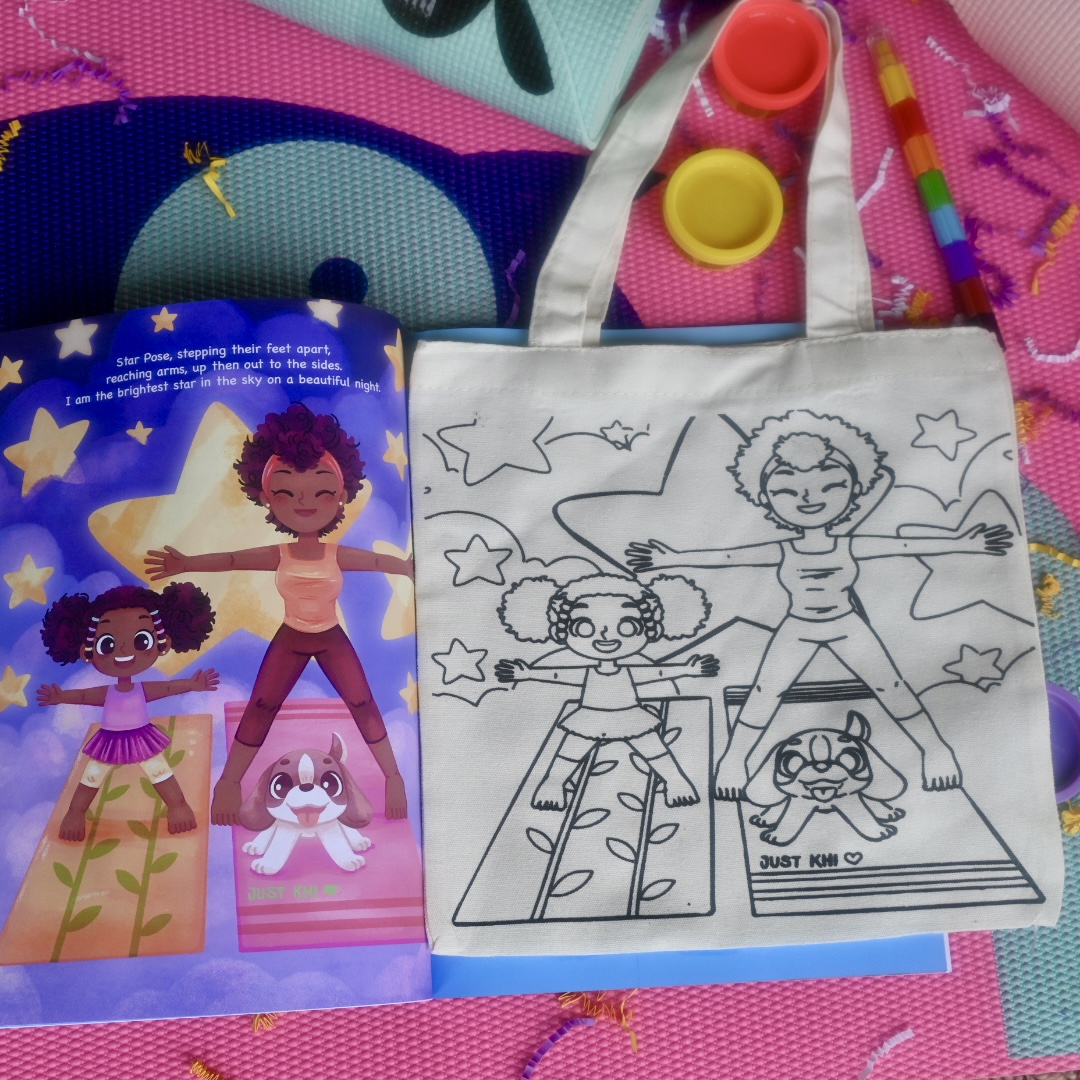 Color & Carry Creative Kids Tote Bag